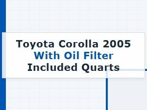 Oil Filter Compatibility for Toyota Corolla Engines